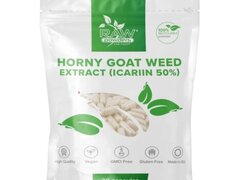 Horny Goat Weed (Iarba Caprei) Icariin 50% 200mg 30 Capsule, Raw Powders